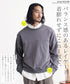 フェイクレイヤード スウェット クルーネックトレーナー