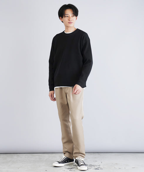ベージュ MODEL : TAKERU 182cm 65kg Lsize