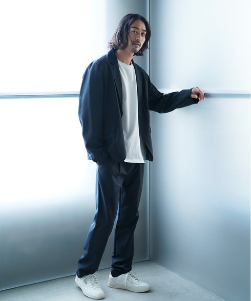 ネイビー MODEL : KAI 181cm 68kg Lsize