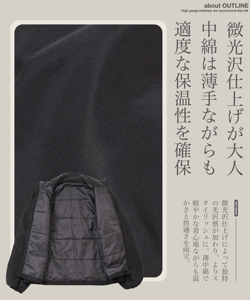 JIGGYS SHOP(ジギーズショップ)2WAYパデットブルゾン