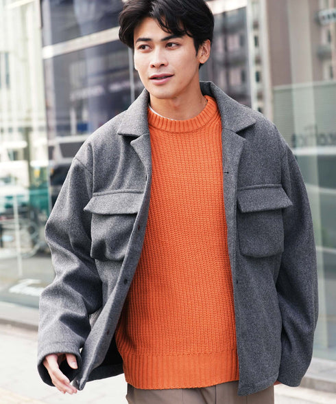 テックメルトン裏フリースジャケット