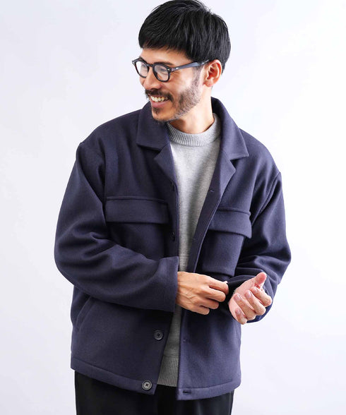 ネイビー MODEL : GO 180cm 66kg Lsize