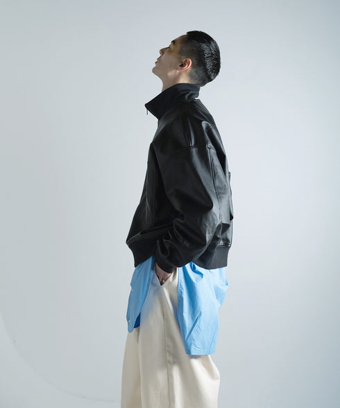 H178 / 着用サイズ: L*ブラック シャツ:217627 ボトムス:217634