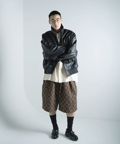 H178 / 着用サイズ: L*ベージュその他 ブルゾン:217611 シャツ:217645