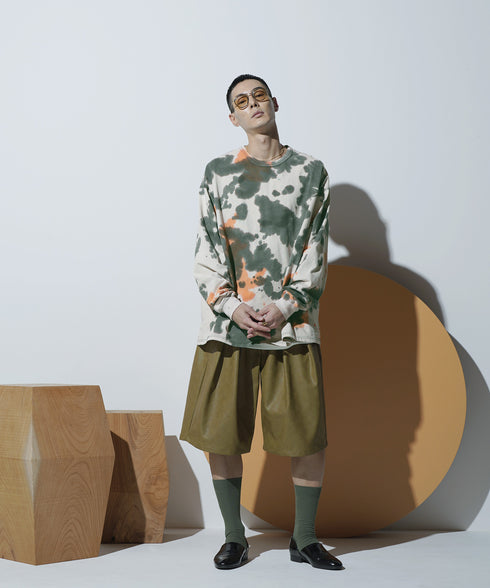 H178 / 着用サイズ:L オリーブ 着用トップス:217619