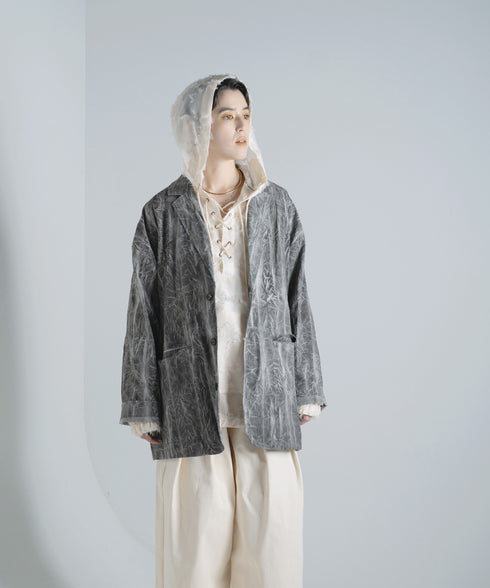 H167 / 着用サイズ: M*スミクロ トップス:217630 ボトムス:217634