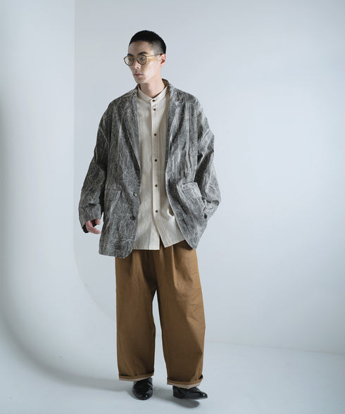 H178 / 着用サイズ: L*スミクロ シャツ:217645 ボトムス:217647