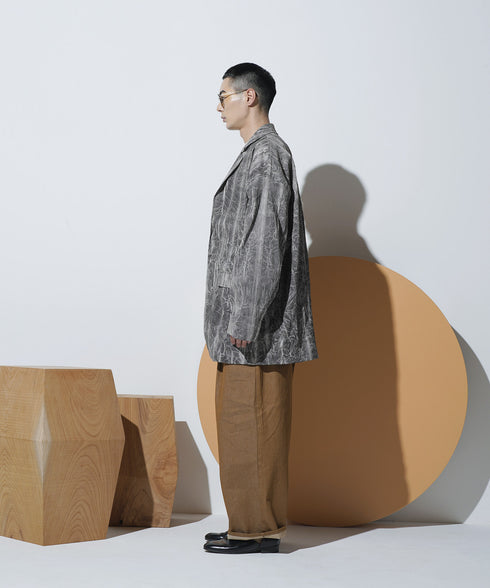 H178 / 着用サイズ: L*スミクロ シャツ:217645 ボトムス:217647