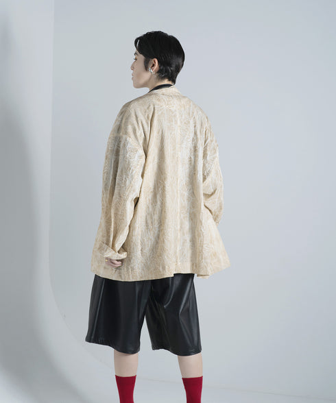 H167 / 着用サイズ: M*サンドベージュ シャツ:217627 ボトムス:217614