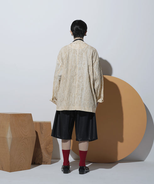 H167 / 着用サイズ: M*サンドベージュ トップス:217674 ボトムス:217612