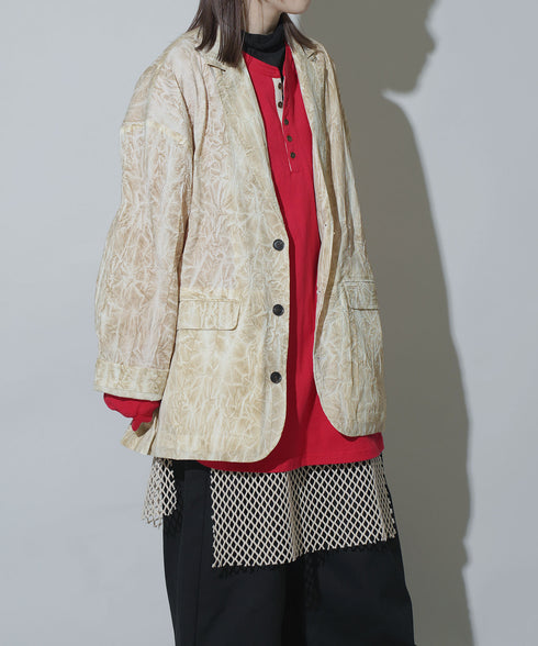 H158 / 着用サイズ: S*サンドベージュ トップス:217648 インナー:217732 ボトムス:217634