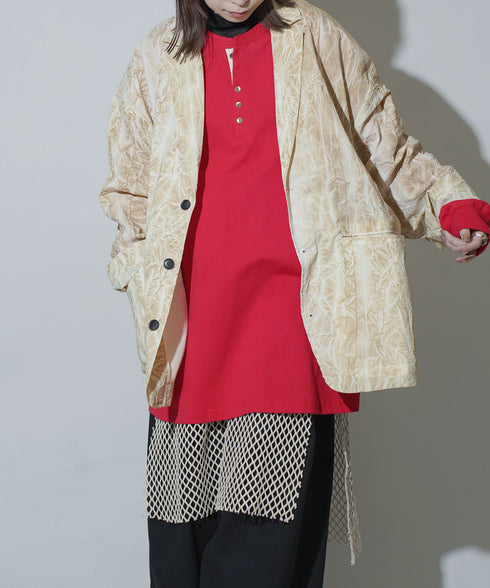 H158 / 着用サイズ: S*サンドベージュ トップス:217648 インナー:217732 ボトムス:217634