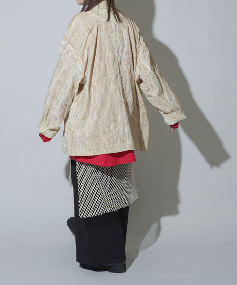 H158 / 着用サイズ: S*サンドベージュ トップス:217648 インナー:217732 ボトムス:217634