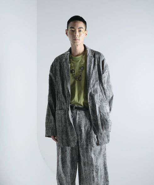 H178 / 着用サイズ:L スミクロ 着用トップス:217646 着用ボトムス:217647