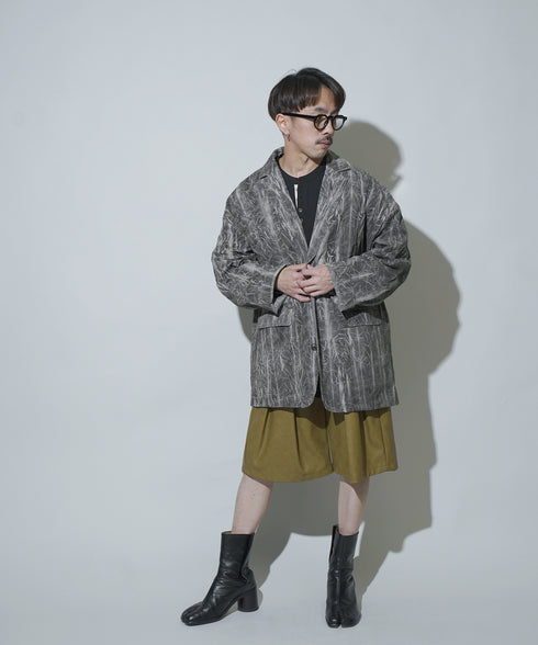 H163 / 着用サイズ:スミクロ S 着用トップス:217648 着用ボトムス:217612