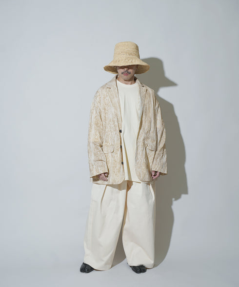 H163 / 着用サイズ:S サンドベージュ 着用トップス:217674 着用ボトムス:217634