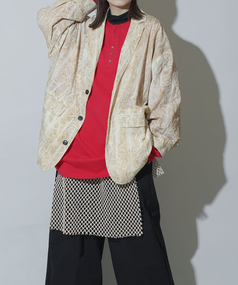 H161 / 着用サイズ:S サンドベージュ 着用トップス:217674 着用ボトムス:217634