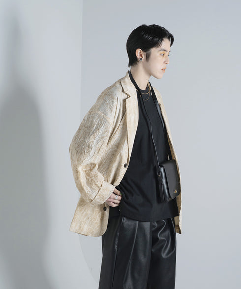 H167 / 着用サイズ:M サンドベージュ 着用トップス:217627 着用ボトムス:217614