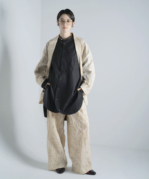 H167 / 着用サイズ:M サンドベージュ 着用トップス:217627 着用ボトムス:217613