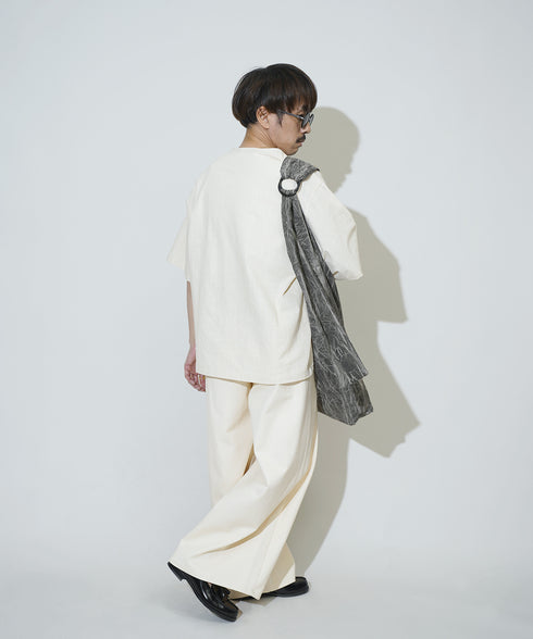 H163 / 着用サイズ: F*スミクロ ニット:217674 ボトムス:217634