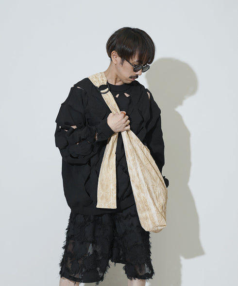 H163 / 着用サイズ: F*サンドベージュ ニット:217629 ボトムス:217631