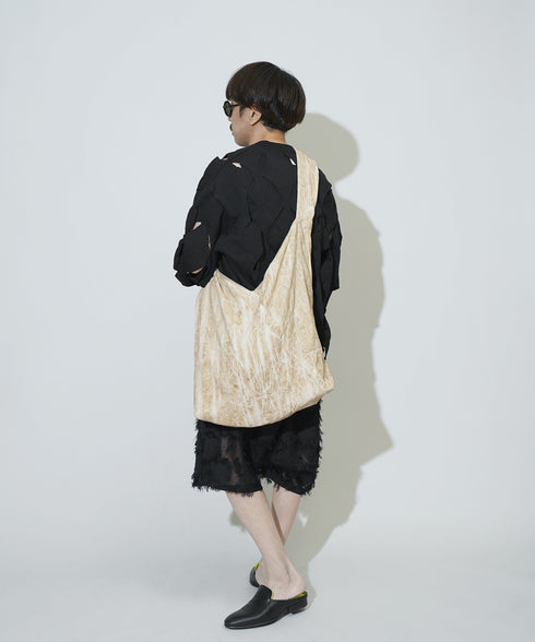 H163 / 着用サイズ: F*サンドベージュ ニット:217629 ボトムス:217631