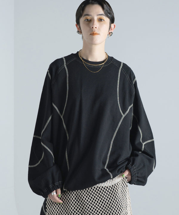 H167 / 着用サイズ: M*ブラック インナー:217732 ボトムス:217618