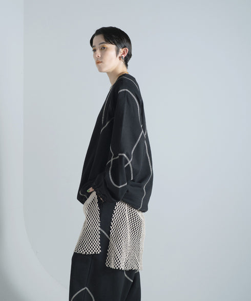 H167 / 着用サイズ: M*ブラック インナー:217732 ボトムス:217618