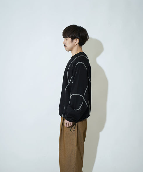 H163 / 着用サイズ: S*ブラック ボトムス:217647