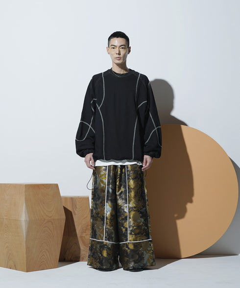 H178 / 着用サイズ:L ブラック 着用ボトムス:216862