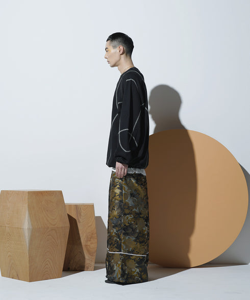 H178 / 着用サイズ:L ブラック 着用ボトムス:216862