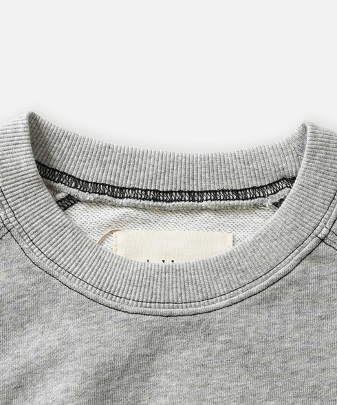 アッシュグレー衿ぐり