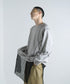 H178 / 着用サイズ:L アッシュグレー 着用ボトムス:217612
