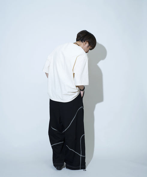 H163 / 着用サイズ: S*ブラック トップス:217646