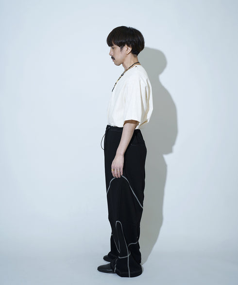 H163 / 着用サイズ: S*ブラック トップス:217646