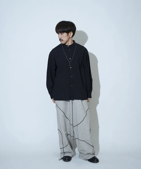 H163 / 着用サイズ: S*アッシュグレー シャツ:217645