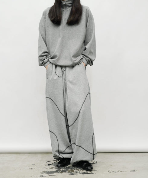 H177 / 着用サイズ:L アッシュグレー 着用トップス:218715 着用インナー:217732