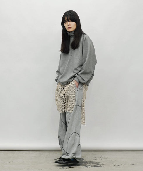 H177 / 着用サイズ:L アッシュグレー 着用トップス:218715 着用インナー:217732