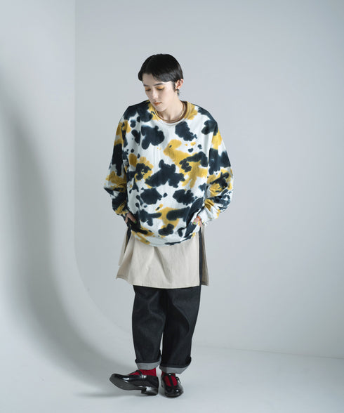 H167 / 着用サイズ: M*ネイビー インナー:217732 ボトムス:217647