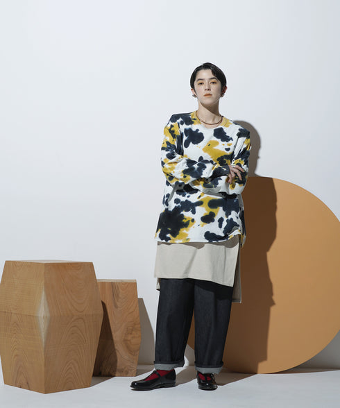 H167 / 着用サイズ: M*ネイビー インナー:217732 ボトムス:217647