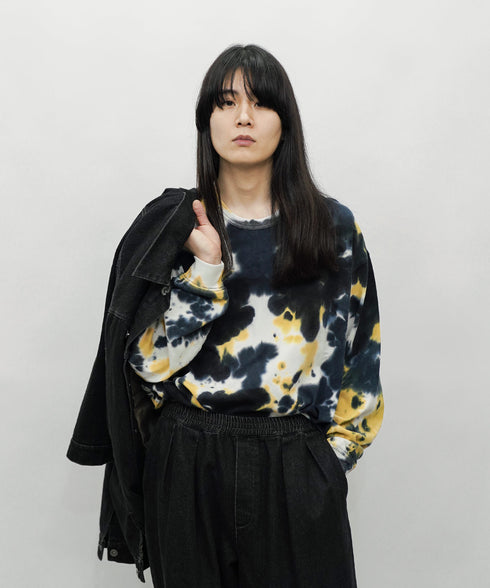 H177 / 着用サイズ:L ネイビー 着用アウター:218710 着用ボトムス:218708