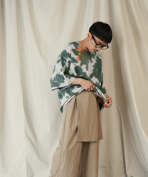 H163 / 着用サイズ: S*ブラック ボトムス:217636