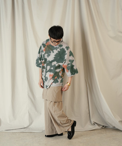 H163 / 着用サイズ: S*ブラック ボトムス:217636