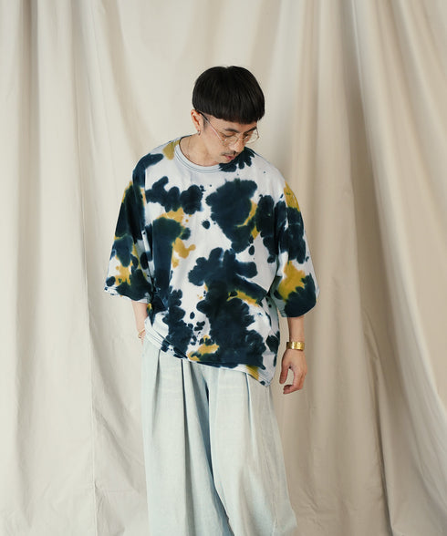 H163 / 着用サイズ: S*ネイビー ボトムス:213778