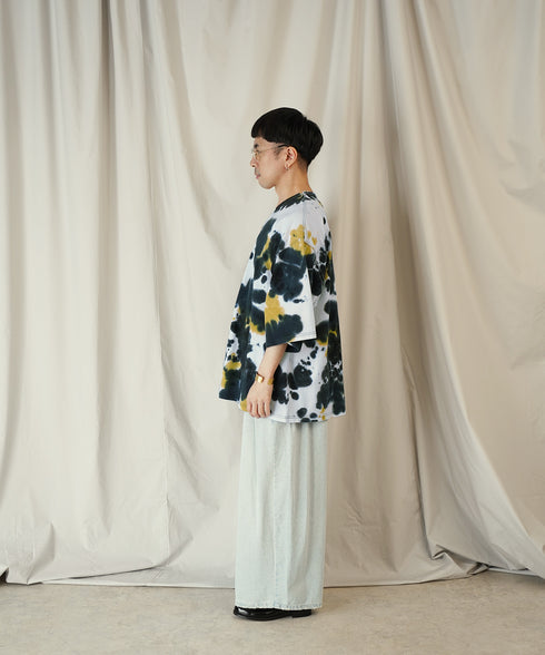 H163 / 着用サイズ: S*ネイビー ボトムス:213778