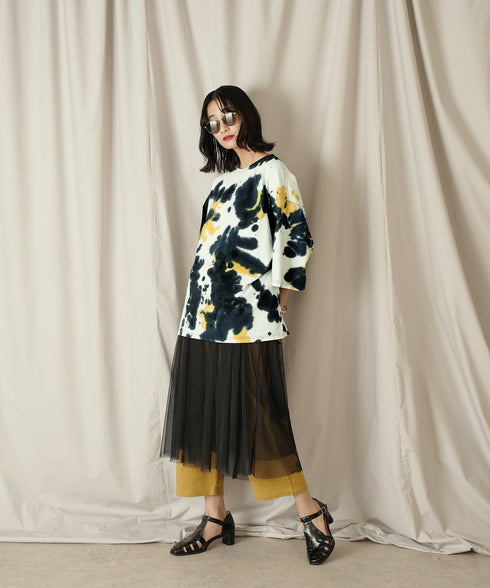 H169 / 着用サイズ: M*ネイビー ボトムス:218013