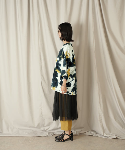 H169 / 着用サイズ: M*ネイビー ボトムス:218013