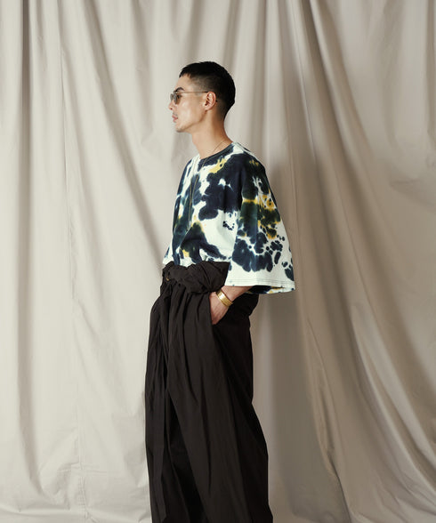 H178 / 着用サイズ: L*ネイビー ジャンプスーツ:218015