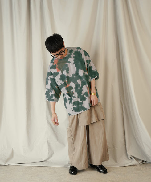 H163 / 着用サイズ:S ブラック 着用ボトムス:217636