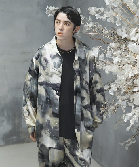 H167 / 着用サイズ: M*グレー インナー:217674 ボトムス:217622